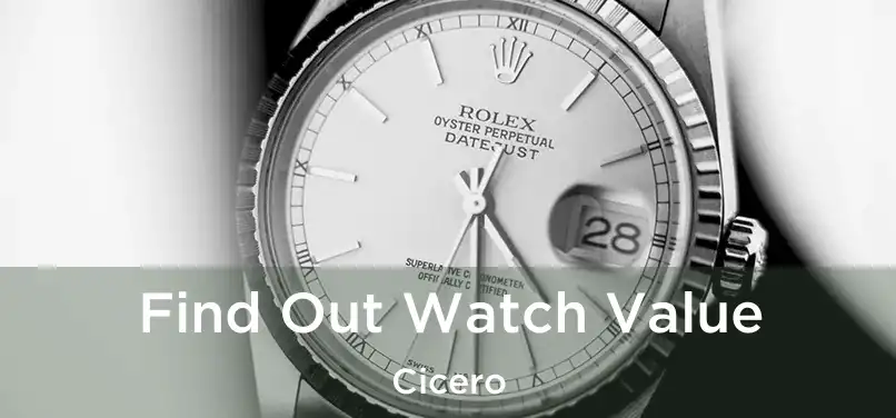 Find Out Watch Value Cicero